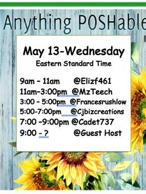 MzTeech Anything POSHABLE Share Show with Pam.